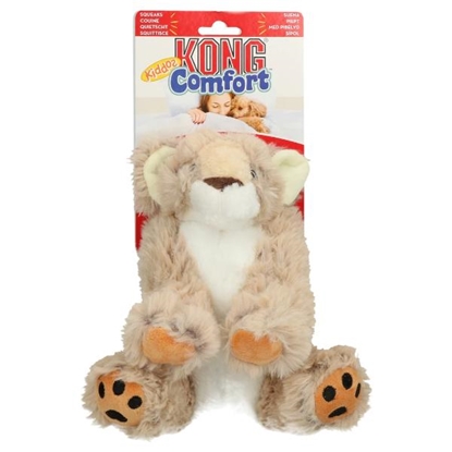 Picture of KONG Comfort Kiddos Lion Dog Toy with Removable Squecker